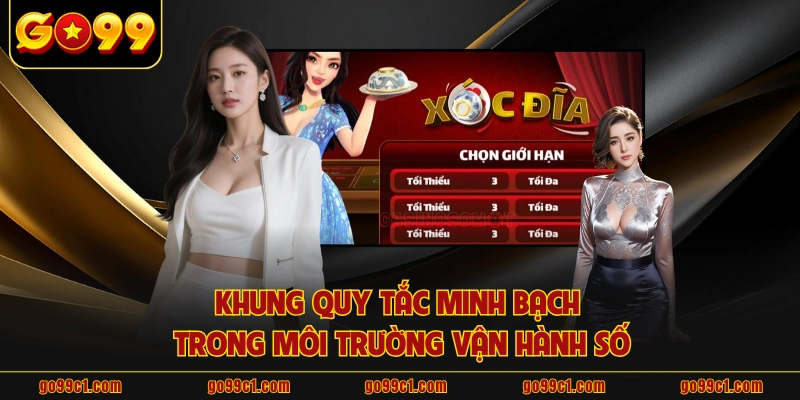Khung quy tắc minh bạch trong môi trường vận hành số